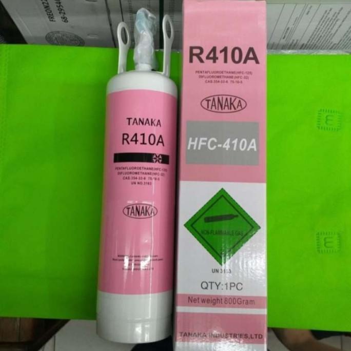 =====] FREON R410A TANAKA TABUNG KALENG KECIL 800GRAM FREON AC