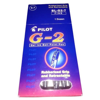 

'+'+'+'+] Pilot Gel Pen (Pulpen) BL-G2 Black 0.7mm 1pc