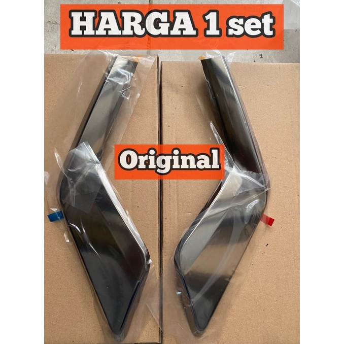 list foglamp Fortuner vrz 2021 original black chrome