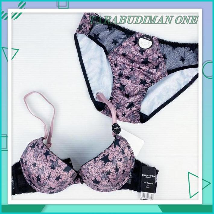 BRA SET PIERRE CARDIN 73502 (DAPAT 1 SET BRA + PANTY) HIGHT QUALITY 