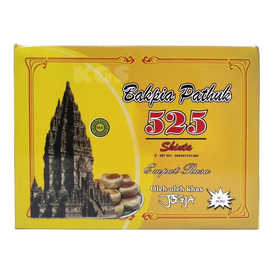 

Laris BAKPIA PATHOK 525 BAPIA KERING 450GR RGB