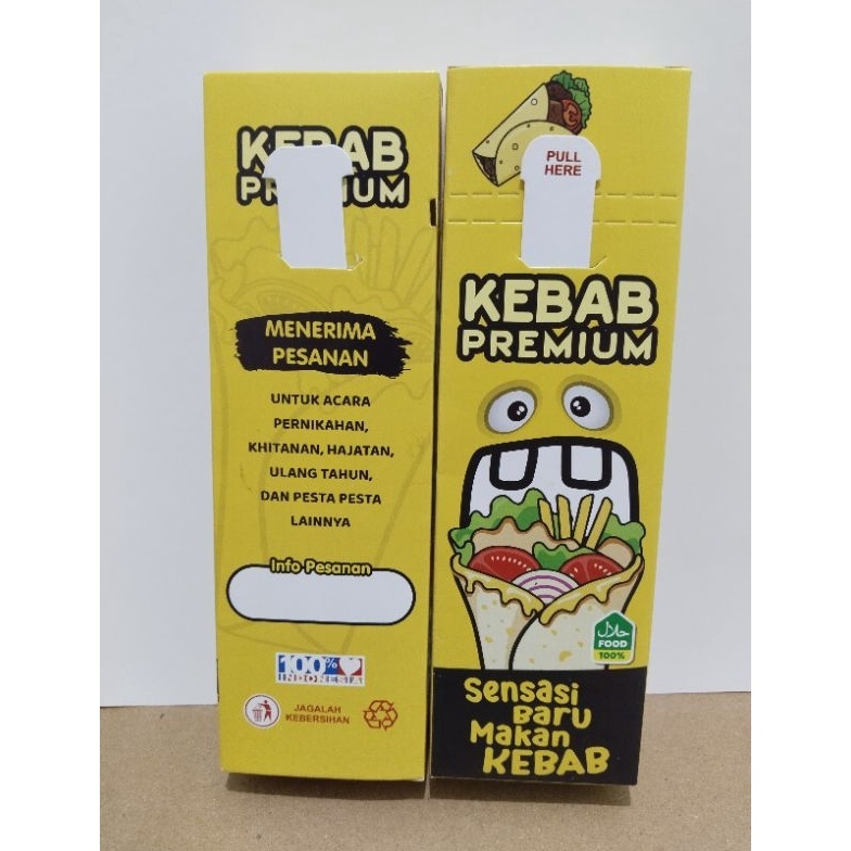 

Big sale DUS KEBAB KOTAK|BOX KEBAB PREMIUM|70pcs 8JF