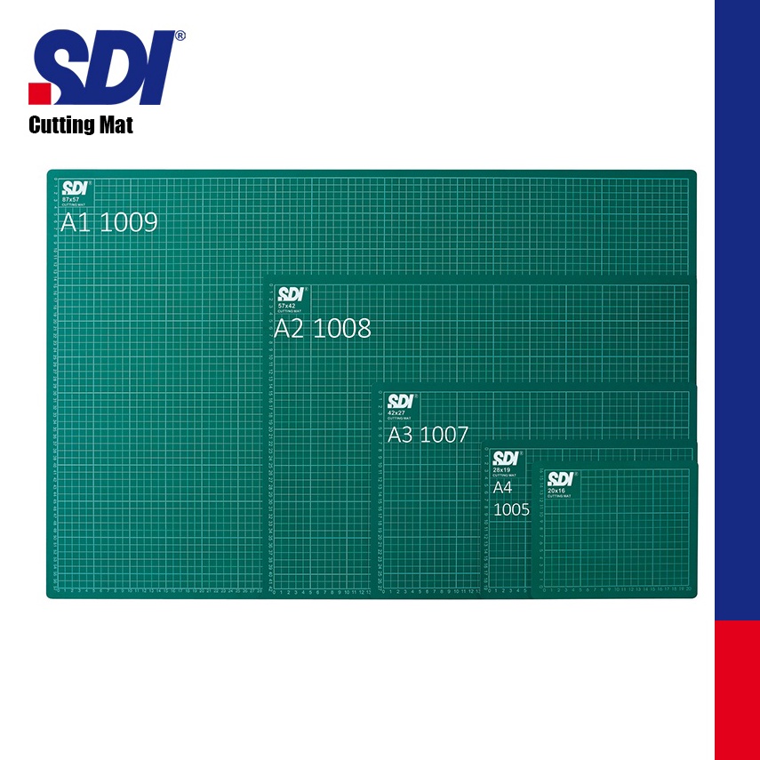 

Murah.. SDI A3 (45cm x 30cm) Alas Potong / Cutting Mat 1007 78