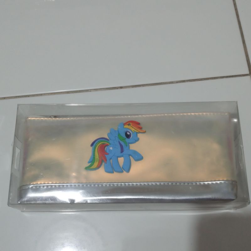 

kotak pensil /pouch serbaguna unicorn silver