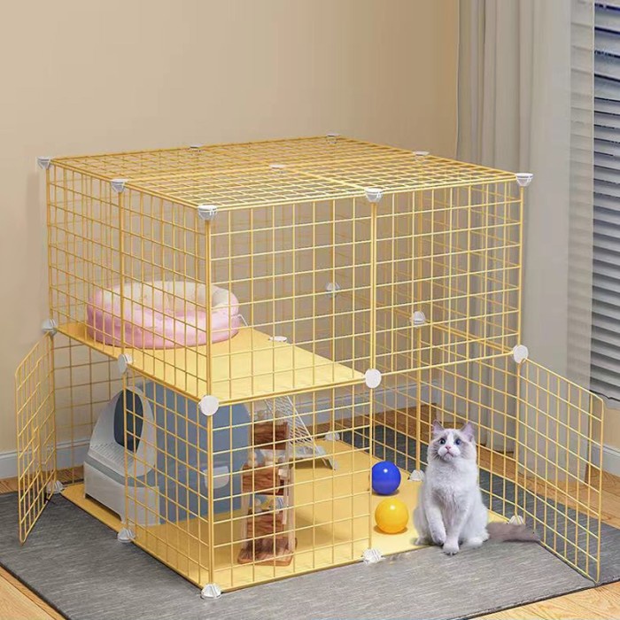 olla Pet Cage Stackable Pet Fence 35*35CM-DIY Pet Cage For Dog Cat-DIY