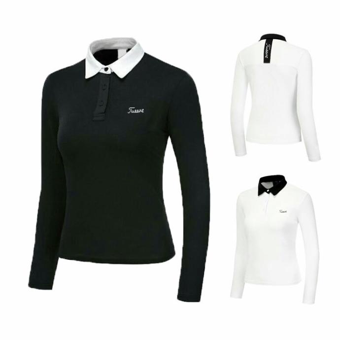 Baju Golf long sleeve Wanita polo ladies branded