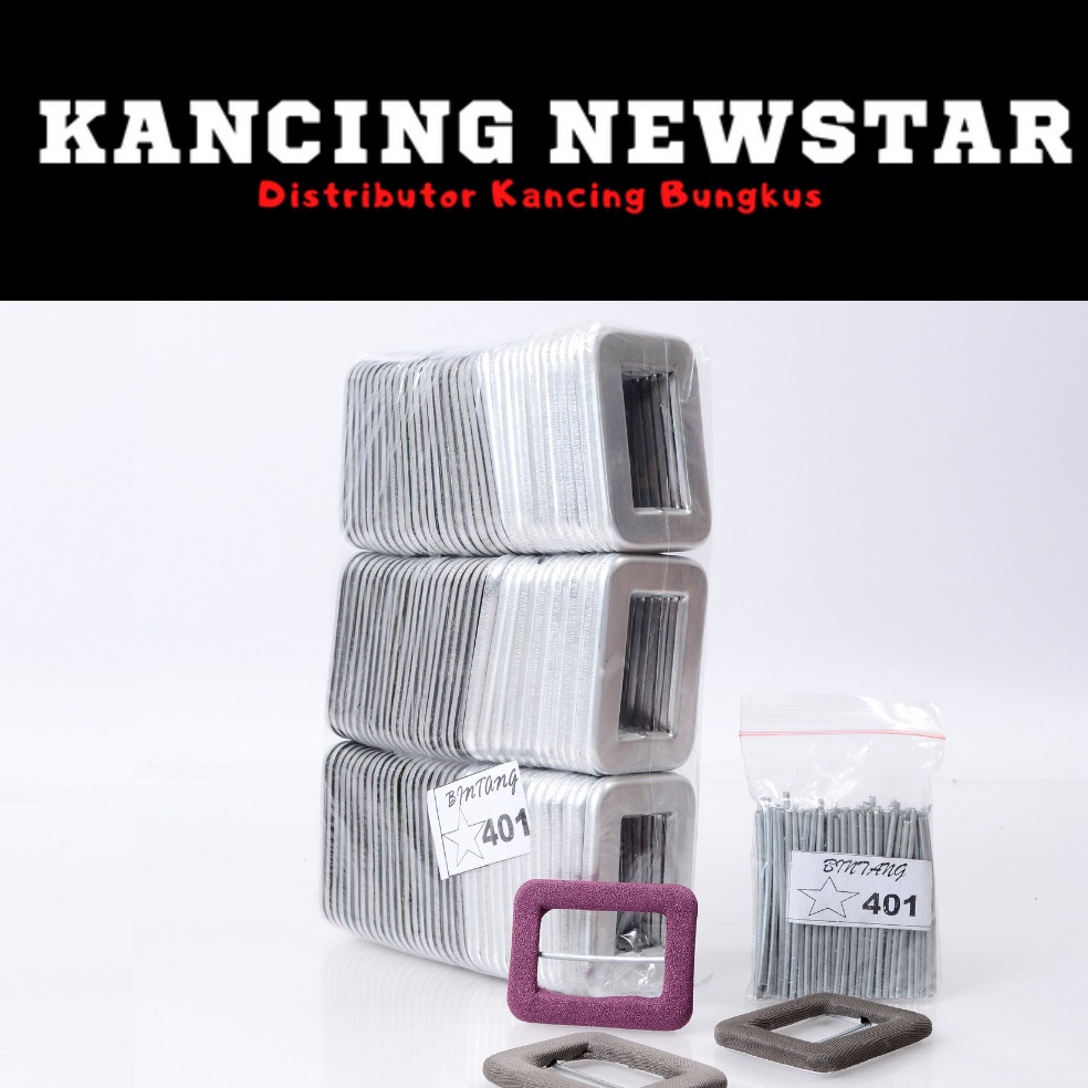 PALING LARIS. Ring Gesper bungkus 401 (kotak) BINTANG isi 100 pcs