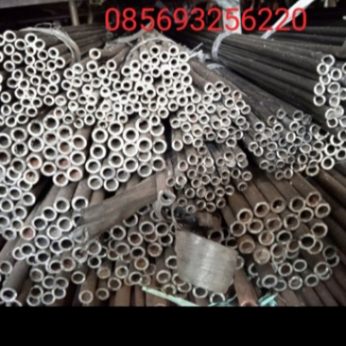 pipa besi od 8mm id 6mm x 500mm