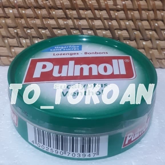 

Pulmoll Eucalyptus Menthol Sugar Free Permen 75 Gr