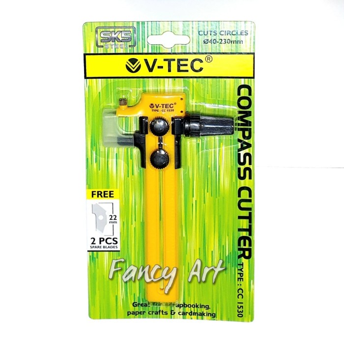 

Bestseller V-Tec Compass Cutter Circle Cutter Paper Craft Pemotong Lingkaran