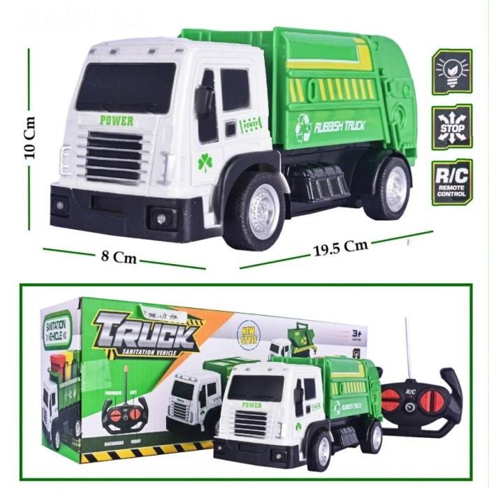 TRUK RC REMOTE CONTROL TRUCK SAMPAH GARBAGE MAINAN MOBIL MOBILAN REMOT