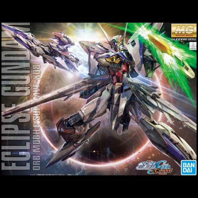 Bandai MG 1/100 Eclipse Gundam + base, seed destiny no strike freedom