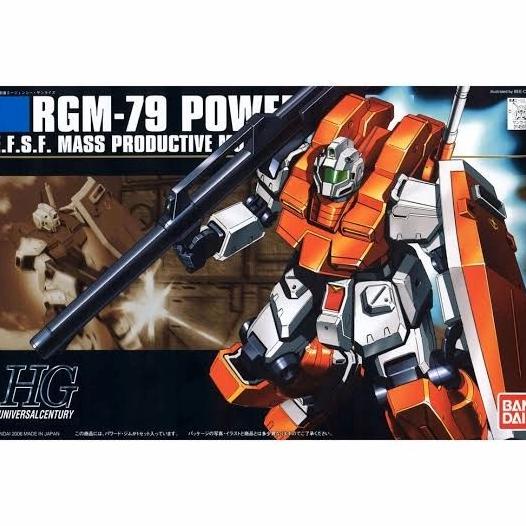 Bandai HG HGUC 1/144 RGM-79 Powered GM Gundam no RX 78 2 zaku II