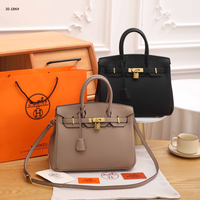 30-1BK 30 Togo Leather Gold Hardware Hb