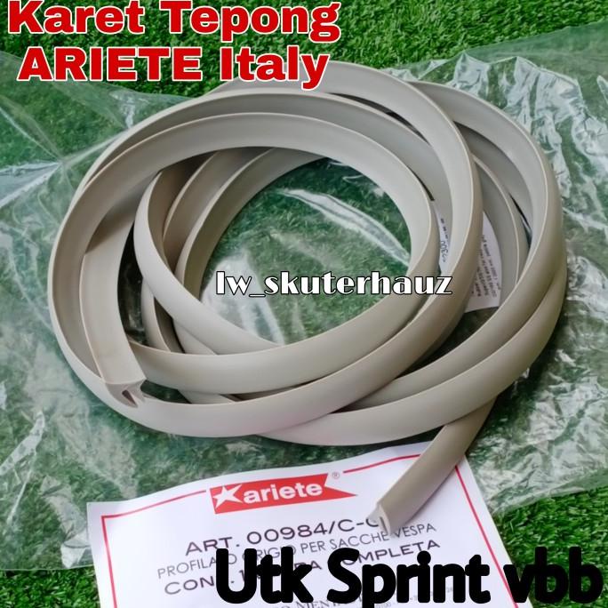 Karet Tepong Vespa Ariete Italy Utk Sprint Super Vbb Dkk Original