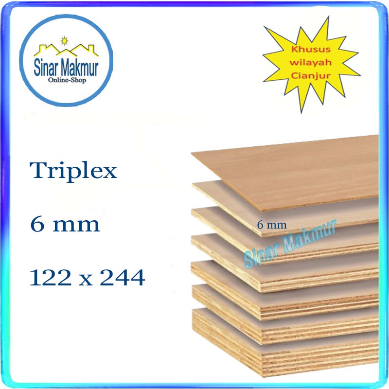 Triplek Multiplek 6 MM