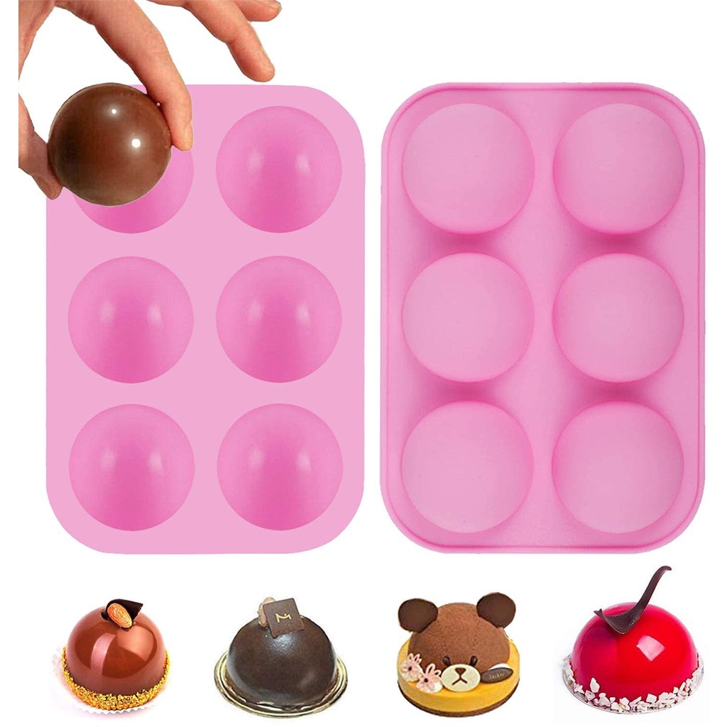 &Silicone Mold Silicone Baking Pan for Pastry Molds Bakeware Sphere Ball Mold Silicone Mold for Pops