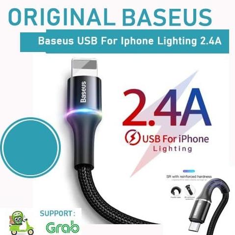 Kabel Data Baseus Usb Iphone Lightning Fast Charger Cable Original Led Terbaik