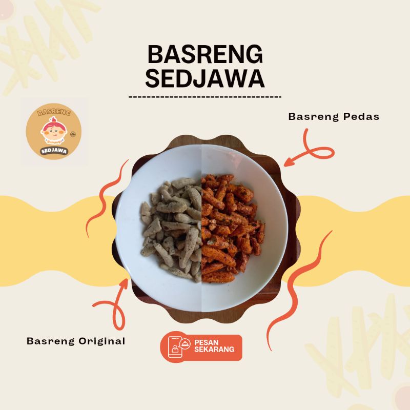 

Basreng Pedas dan Original Bakso Goreng Sedjawa Basreng Original