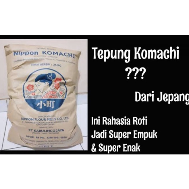 

Sale Tepung Komachi 1kg / Tepung Protein Tinggi / Tepung N88