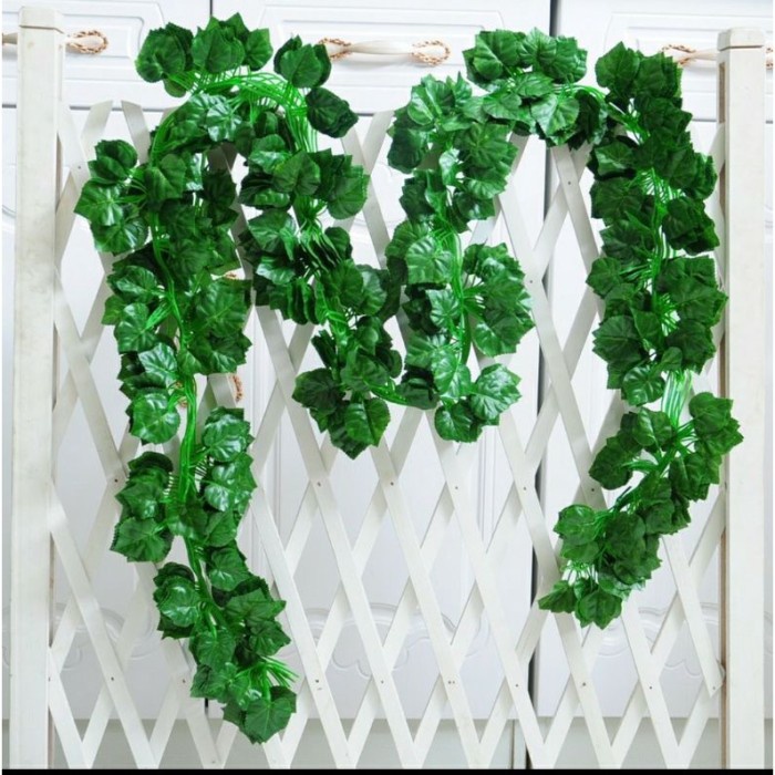 PROMO RAMBAT GANTUNG - DAUN RAMBAT - RAMBAT PLASTIK - DAUN PLASTIK- DAUN TERMURAH