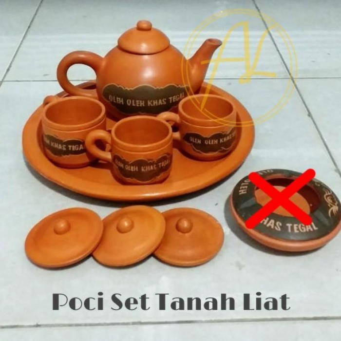 DISKON SPESIAL TERPERCAYA POCI SET TANAH LIAT KMN07 TERMURAH