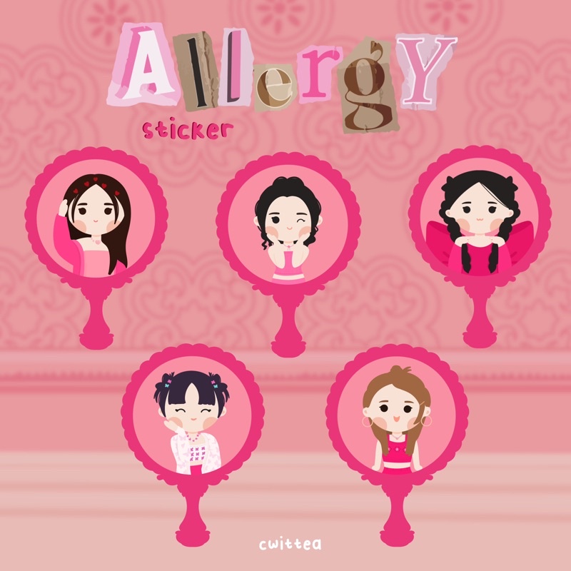 

GIDLE ALLERGY STICKER