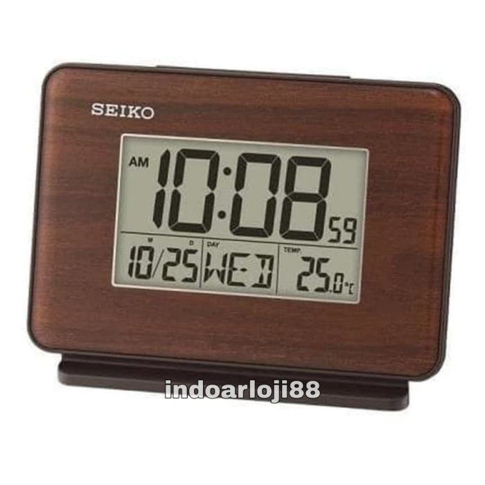 MUST HAVE JAM BEKER DIGITAL SEIKO QHL068B ALARM CLOCKS ORIGINAL TERBARU