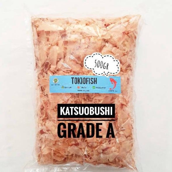 

➞Best Produk➟ BDK08 Katsuobushi Tokiofish NETT 500gr Export Quality (Grade A) Q48 Terlaris