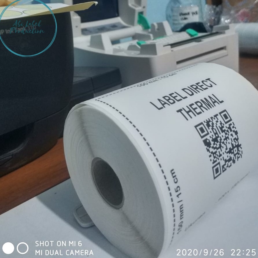 

➬Harga Promo➧ 0QBMT Hi Quality Thermal 10x15 - Label Thermal 100x150 - Label Thermal 4x6 - Label RESI A6 J80 ←Kirim Sekarang