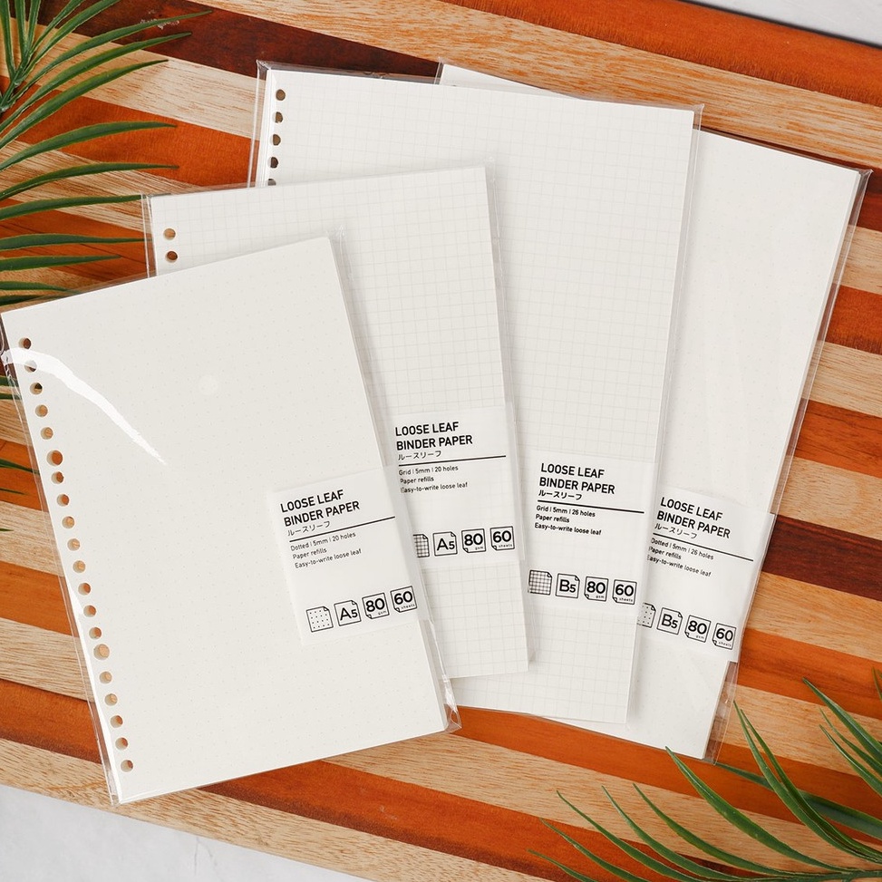 

➘Pasti Murah❄↑ 97BMD Panmomo Loose Leaf Binder Paper [CREATIV] K86 ➜Model Terkini