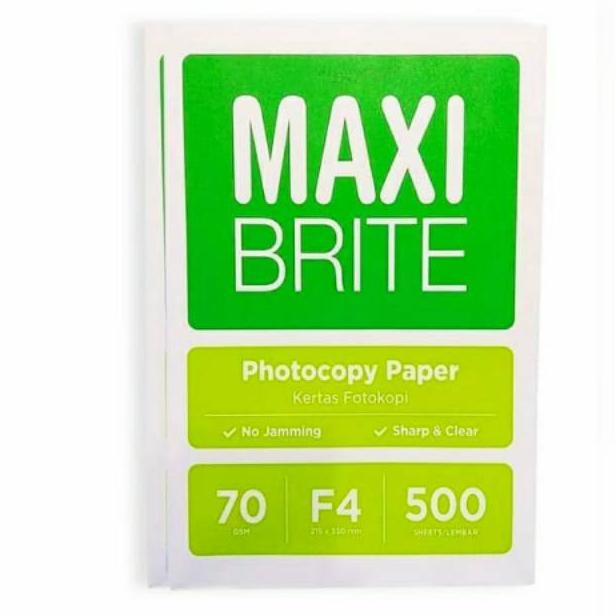 

Diskon Kertas Hvs 70 Gr Folio Maxi Brite Min Order 1 Box (5Rim) Kyx