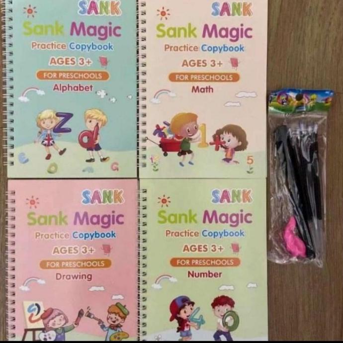 

Sale8.8 Sank Magic Book Set Buku Menulis Belajar
