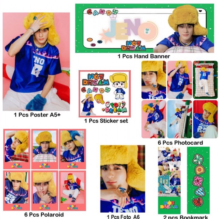 Kirim Sekarang✯➟ HR6B8 Set Fankit NCT Dream penshoppe, Nct Dream Candy S81 ❈Big Sale
