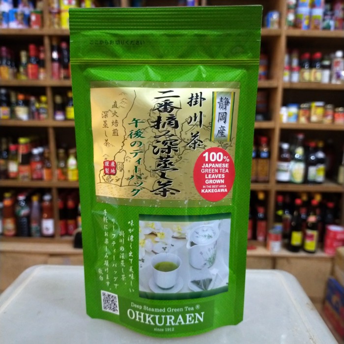 

Ohkuraen Summer Harvest Sencha Afternoon Teabag/ Teh Hijau Celup 20*2G