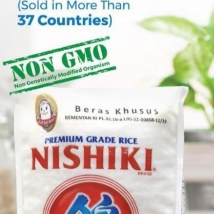 

Beras Nishiki Beras Jepang premium grade rice 100% Original