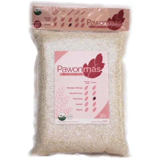 

Pawonmas Beras Ciherang Organik Sosoh [5kg]