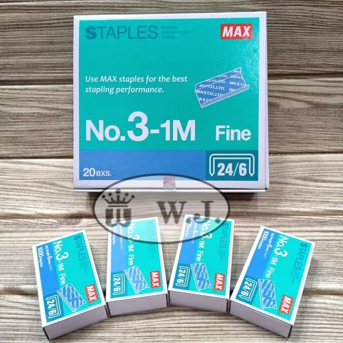 

] Isi Staples MAX No.3 (24/6)