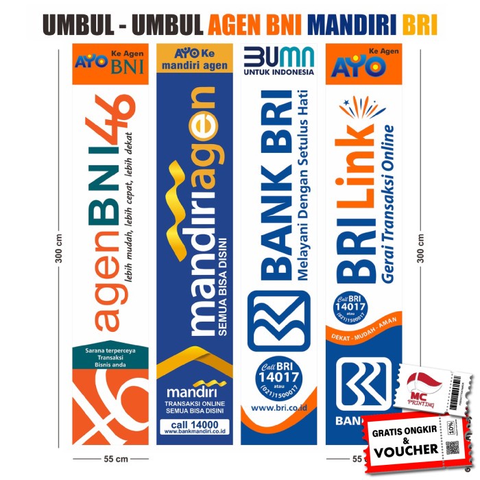 Bendera Custom Umbul Umbul Agen Brilink Honda Sponsor Dll Tantinseller
