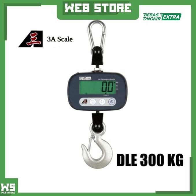 Dle Timbangan Gantung Digital Electronic Hanging Scale 300 Kg 3A Scale