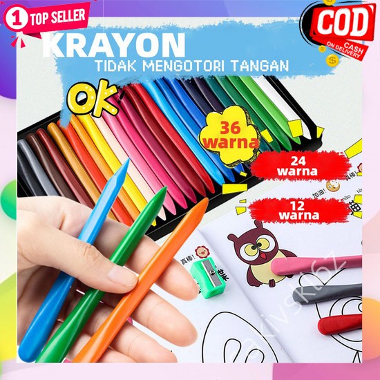 

Krayon Anak Set Pengasah Warna Cerah Alat Lukis Hadiah Kado Usia 9 10 11 12 Thn Terbaru 2023 Lengkap Seni Lukis Pensil Warna Umur 3 4 5 6 7 Th Alat Menggambar Set Koper Murah Laki Laki Pewarna Krayon Paud Pastel High Qua Krayon 12/24/36 Warna Cerah B