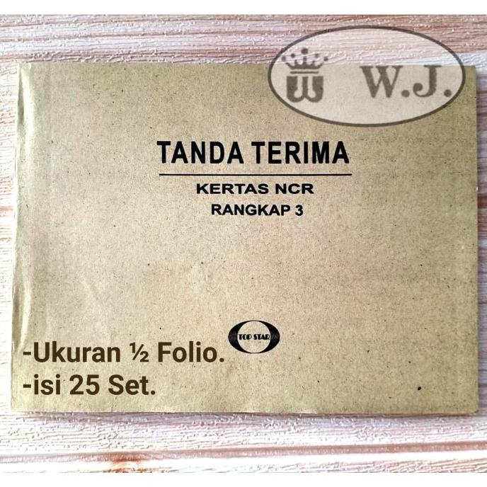 

^%^%^%^%] buku nota tanda terima 1/2 folio rangkap 3