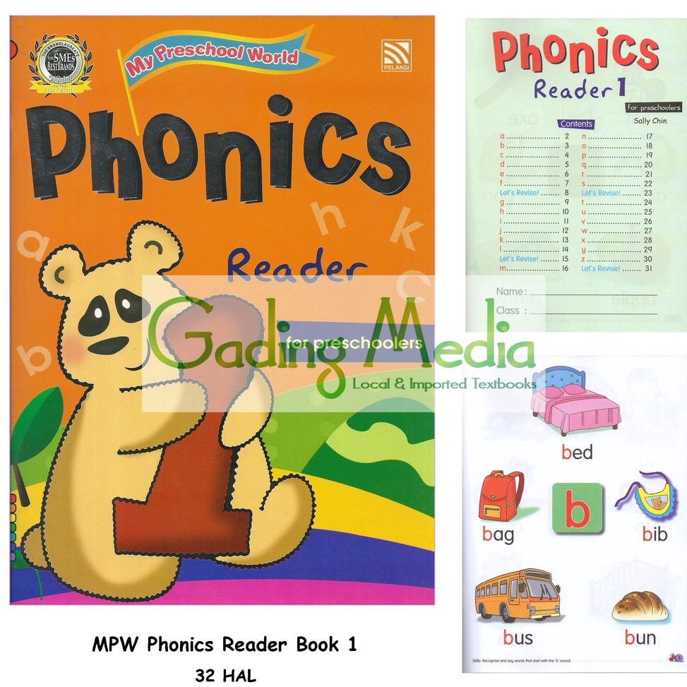 

Harga Murah❊ WPM7E KINDERGARTEN PHONICS - MPW Phonics Reader/Activity Book 1 - 4 K84 Bestseller