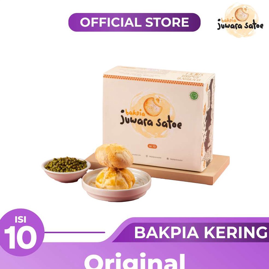 

≛Super Promo➫ 069E9 BAKPIA KACANG HIJAU ORIGINAL - BAKPIA JUWARA SATOE JOGJA J49 ✳Buruan Beli