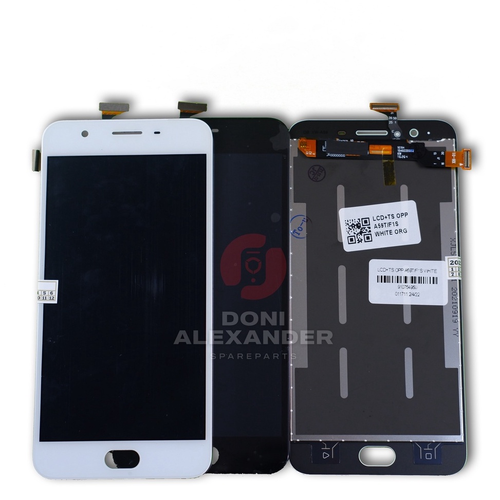 >XG34448< LCD OPPO F1S FULLSET TOUCHSCREEN  - LCD OPPO A59 - LCD OPPO A59T - LCD OPPO A1601 COMPLETE