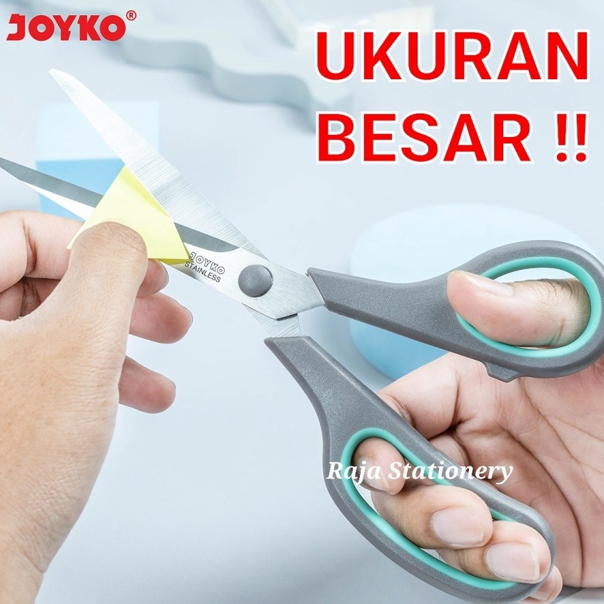 

➴Harga Murah QFKQQ JOYKO SCISSOR STAINLESS SOFT GRIP / GUNTING JOYKO LEMBUT LUCU TAJAM BESAR SC-19 V67 ↕Produk