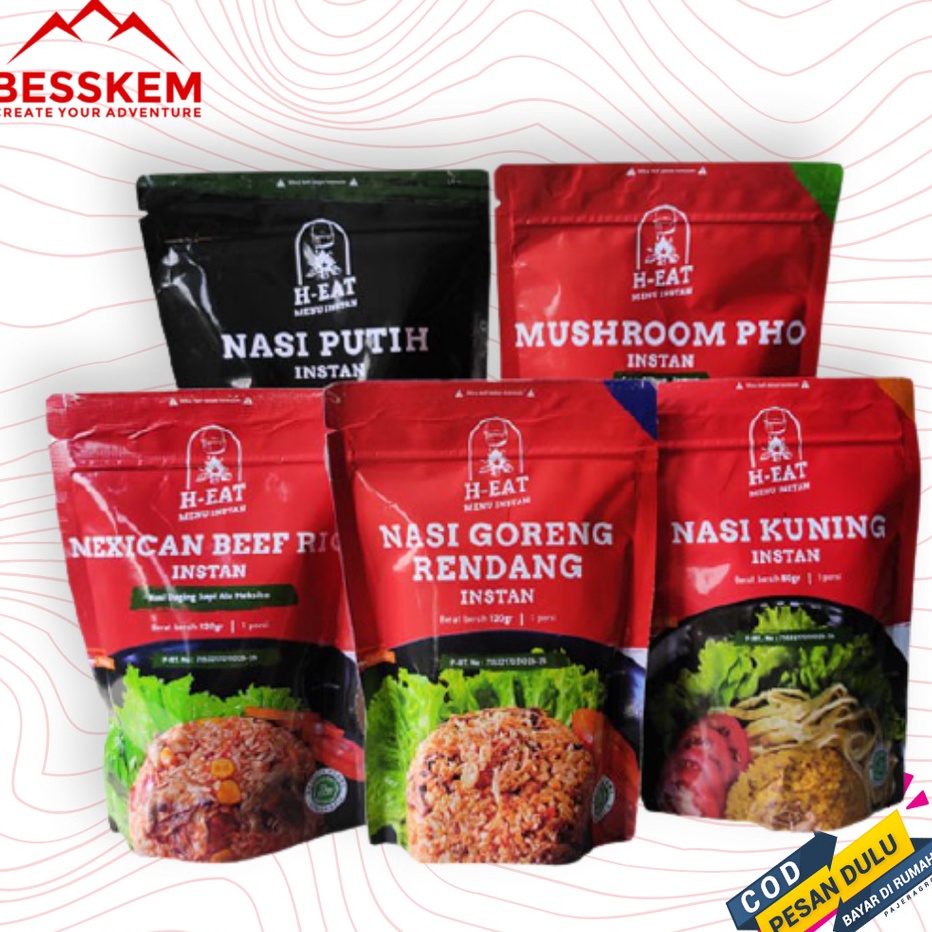 

➚Ready Stock↕ G8CTC H Eat Nasi Cepat Nasi Instan Makanan Instan Cepat Saji Ransum W74 ➜Terupdate