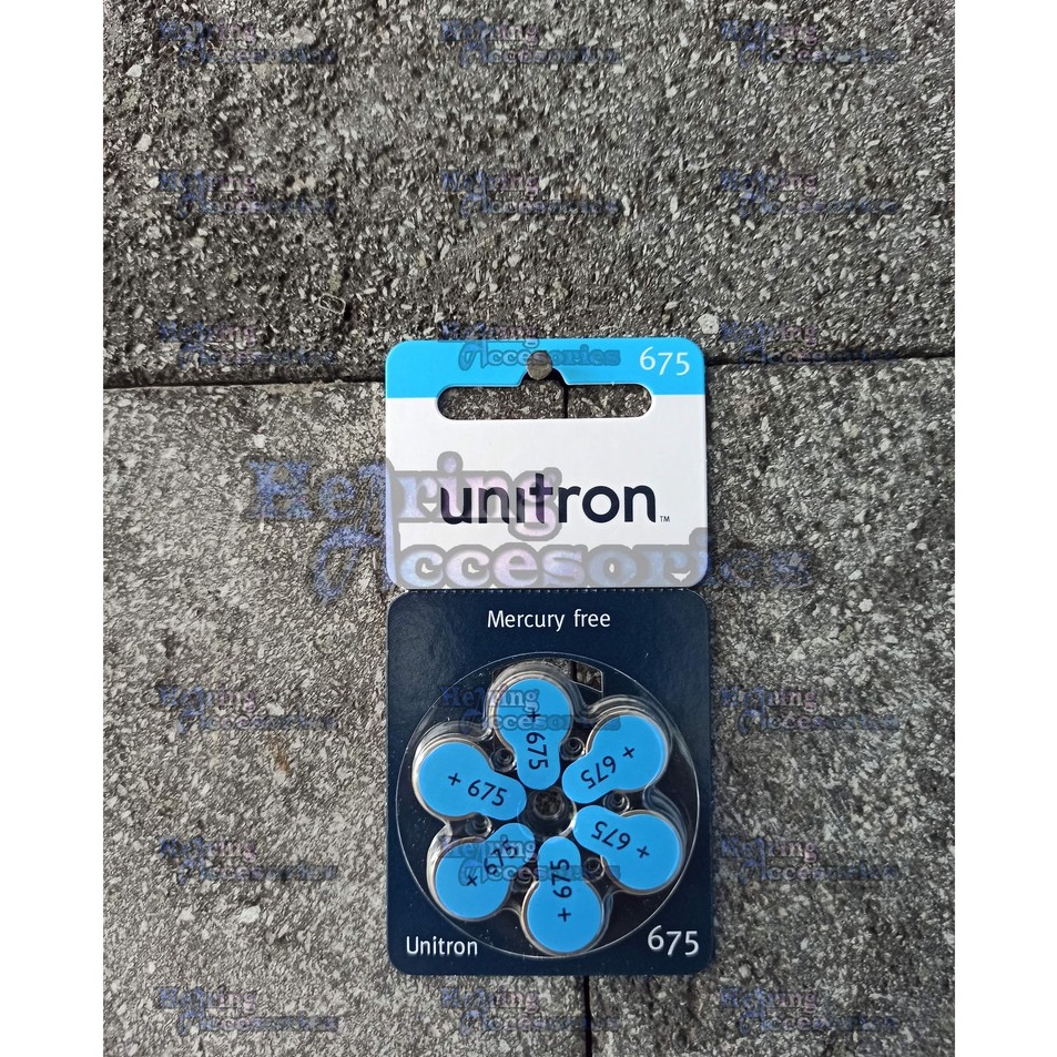 #Sale↓ IF7AC Baterai Alat Bantu Dengar Free Mercury dari PowerOne - Unitron U675 E34 ❋Laris