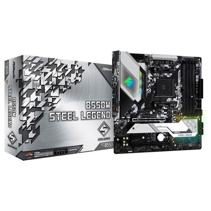 ASROCK B550M STEEL LEGEND (Socket AM4)