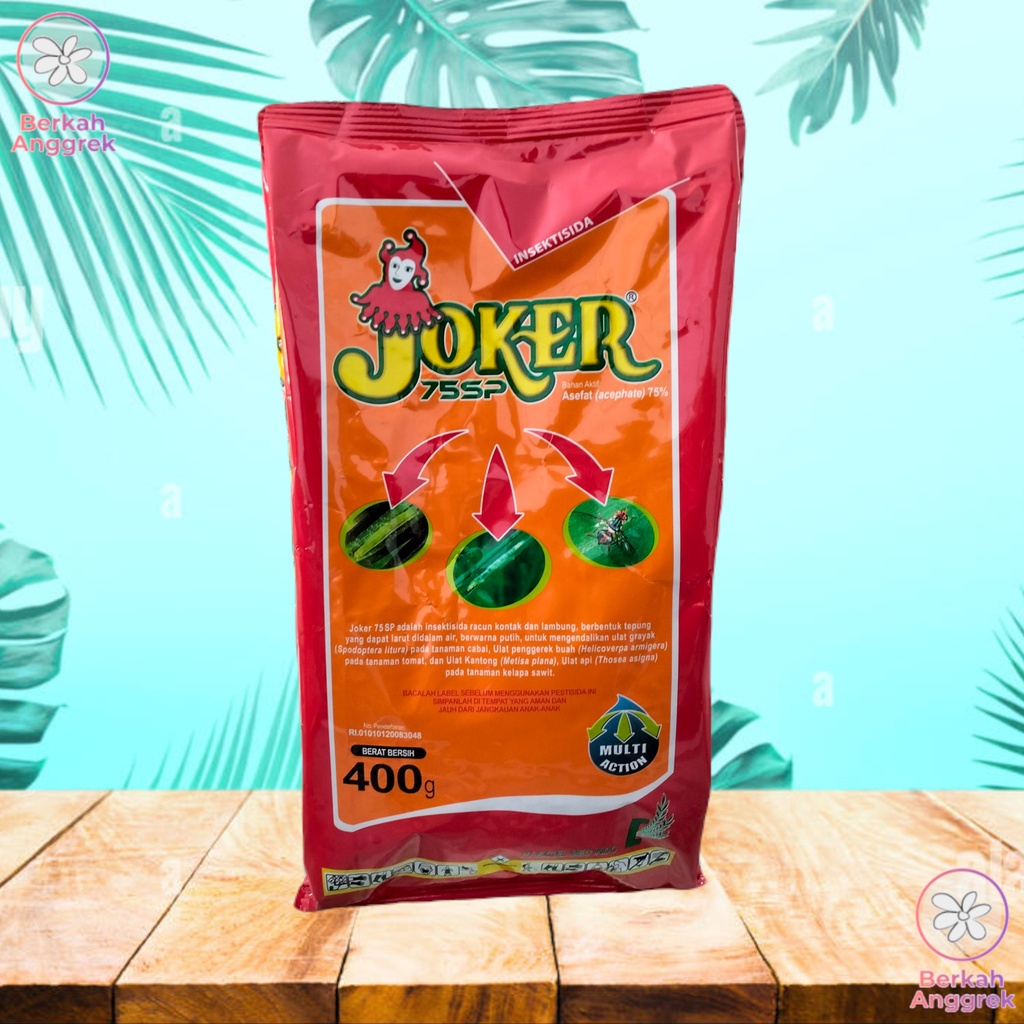 Joker 400 Gram Asefat Insektisida Joker 75SP 400 Gram